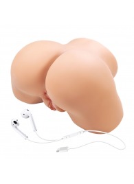 Телесный мастурбатор Olivia с 2 любовными отверстиями - Baile - в Серпухове купить с доставкой