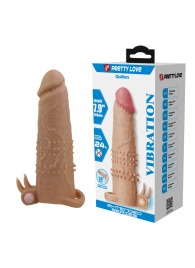 Телесная насадка на пенис Quillon - 20 см. - Baile - в Серпухове купить с доставкой