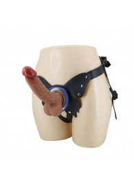 Поясной страпон Wells: трусики в форме бабочки и фаллоимитатор-насадка - Baile - купить с доставкой в Серпухове