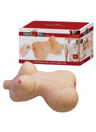 Телесный мастурбатор-торс Diana - Baile - в Серпухове купить с доставкой