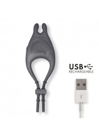 Черное эрекционное виброкольцо с управлением через приложение - Oninder - в Серпухове купить с доставкой