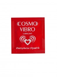 Пробник женского стимулирующего лубриканта на силиконовой основе Cosmo Vibro - 3 гр. - Биоритм - купить с доставкой в Серпухове