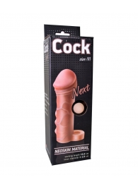 Фаллоудлинитель с кольцом COCK size M - 15 см. - LOVETOY (А-Полимер) - в Серпухове купить с доставкой