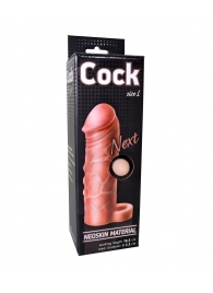 Фаллоудлинитель с кольцом COCK size L - 16,5 см. - LOVETOY (А-Полимер) - в Серпухове купить с доставкой