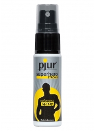 Спрей-пролонгатор длительного действия pjur SUPERHERO Strong Spray - 20 мл. - Pjur - купить с доставкой в Серпухове