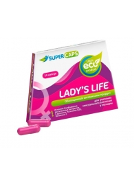 Возбуждающие капсулы Ladys Life - 14 капсул (0,35 гр.) - SuperCaps - купить с доставкой в Серпухове