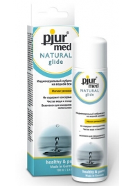 Нейтральный лубрикант на водной основе pjur MED Natural glide - 100 мл. - Pjur - купить с доставкой в Серпухове