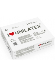 Ультратонкие презервативы Unilatex Ultra Thin - 144 шт. - Unilatex - купить с доставкой в Серпухове