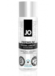 Охлаждающий лубрикант на силиконовой основе JO Personal Premium Lubricant Cooling - 60 мл. - System JO - купить с доставкой в Серпухове