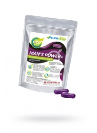 Капсулы для мужчин Man s Power+ с гранулированным семенем - 2 капсулы (0,35 гр.) - SuperCaps - купить с доставкой в Серпухове