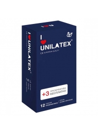 Ультрапрочные презервативы Unilatex Extra Strong - 12 шт. + 3 шт. в подарок - Unilatex - купить с доставкой в Серпухове