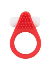 Красное эрекционное кольцо LIT-UP SILICONE STIMU RING 1 RED - Dream Toys - в Серпухове купить с доставкой