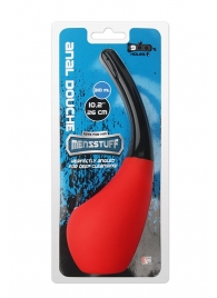 Анальный душ MENZSTUFF 310ML ANAL DOUCHE RED/BLACK - Dream Toys - купить с доставкой в Серпухове