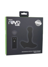 Чёрный перезаряжаемый массажёр предстательной железы NEXUS Revo Slim - Nexus Range - в Серпухове купить с доставкой