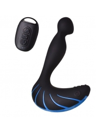 Чёрно-синий массажер простаты Erotist Third - Erotist Adult Toys - в Серпухове купить с доставкой