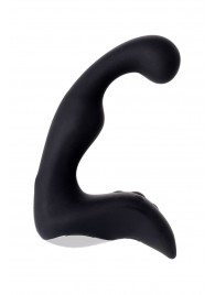 Чёрный изогнутый вибростимулятор простаты Erotist - Erotist Adult Toys - в Серпухове купить с доставкой