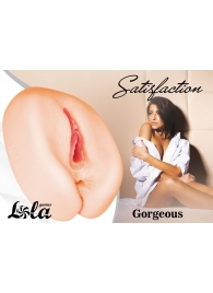 Мастурбатор с 2 тоннелями Satisfaction Gorgeous - Lola Games - в Серпухове купить с доставкой