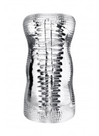 Прозрачный мастурбатор Lingam Asha - ToyFa - в Серпухове купить с доставкой