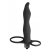 Черная вибронасадка для двойного проникновения Flirtini - 15,9 см. - Lola Games - купить с доставкой в Серпухове
