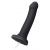 Черный фаллос с имитацией эякуляции Silicon Cum Dildo L - 19,6 см. - Strap-on-me - купить с доставкой в Серпухове