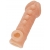 Телесная закрытая насадка с шишечками Cock Sleeve Size S - 13,8 см. - KOKOS - в Серпухове купить с доставкой