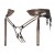 Бронзовый пояс для насадок Desirous Harness - Strap-on-me - купить с доставкой в Серпухове