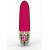 Ярко-розовый водонепроницаемый вибратор Sleak Freak - 14,5 см. - MyStim