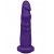 Фиолетовая реалистичная насадка-плаг - 16,2 см. - LOVETOY (А-Полимер) - купить с доставкой в Серпухове