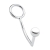 Кольцо на пенис с анальным стимулятором Stainless Steel Anal Hook   Cock Ring - BlueLine - в Серпухове купить с доставкой