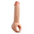Телесная насадка-удлинитель Thrive 8.75 Inch Realistic Penis Extender Sleeve - 22,2 см. - Blush Novelties - в Серпухове купить с доставкой