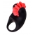 Чёрно-красное эрекционное виброкольцо Erotist - Erotist Adult Toys - в Серпухове купить с доставкой