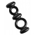 Двойное эрекционное кольцо Dual Stretch To Fit Cock and Ball Ring - XR Brands - в Серпухове купить с доставкой