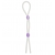 Прозрачное эрекционное кольцо-лассо SILICONE LASSO COCK RING DUAL BEADS - NMC - в Серпухове купить с доставкой