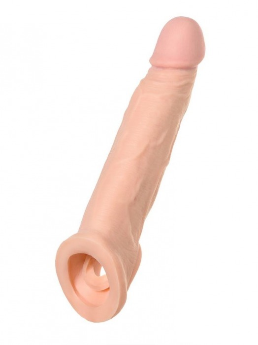 Насадка телесного цвета Toyfa XLover - 16,5 см. - ToyFa - в Серпухове купить с доставкой