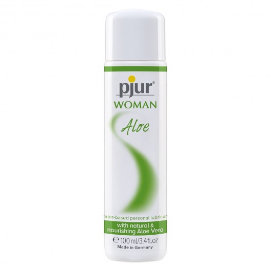 Лубрикант на водной основе pjur WOMAN Aloe - 100 мл. - Pjur - купить с доставкой в Серпухове