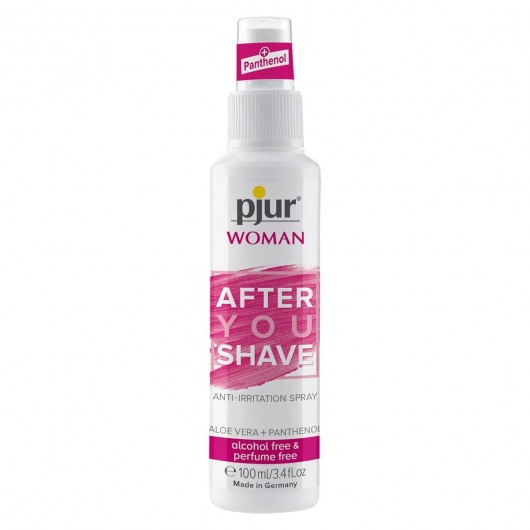 Спрей после бритья pjur WOMAN After You Shave Spray - 100 мл. - Pjur - купить с доставкой в Серпухове