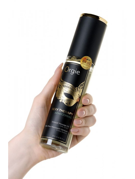 Минеральное массажное масло Orgie Sexy Therapy Afrodisiac - 200 мл. - ORGIE - купить с доставкой в Серпухове