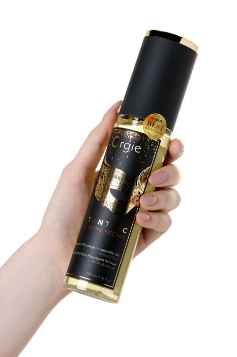 Растительное массажное масло Orgie Tantric Divine Nectar - 200 мл. - ORGIE - купить с доставкой в Серпухове