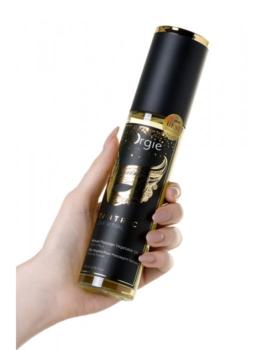 Растительное массажное масло Orgie Tantric Love Ritual - 200 мл. - ORGIE - купить с доставкой в Серпухове