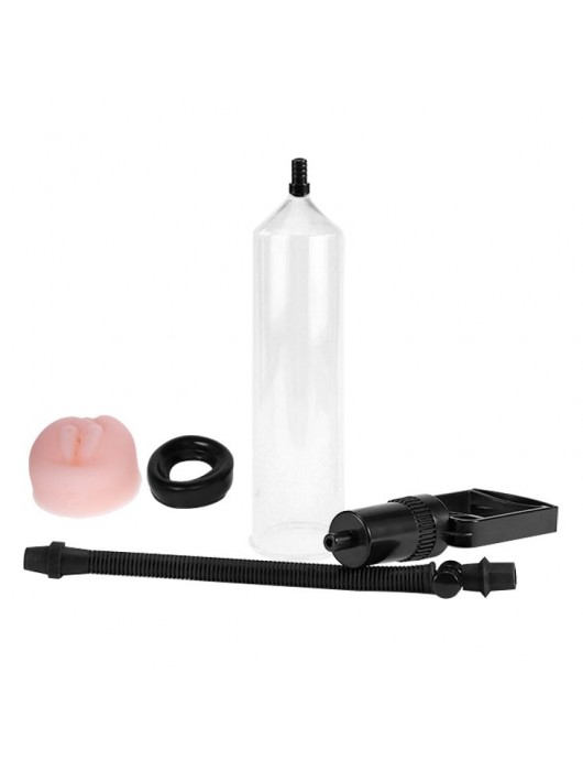 Поршневая мужская помпа с насадкой - Baile - в Серпухове купить с доставкой