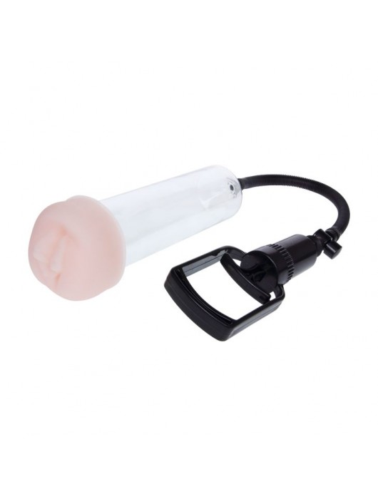 Поршневая мужская помпа с насадкой - Baile - в Серпухове купить с доставкой