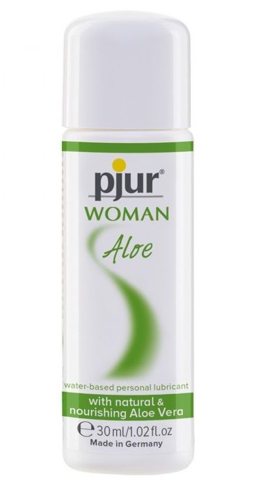 Лубрикант на водной основе pjur WOMAN Aloe - 30 мл. - Pjur - купить с доставкой в Серпухове