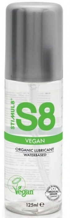 Веганский лубрикант на водной основе S8 Vegan Lube - 125 мл. - Stimul8 - купить с доставкой в Серпухове