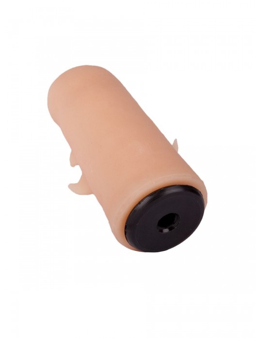 Черный пояс-трусики с двумя насадками  Экзотик-Sara  - 16,5 и 11 см. - LOVETOY (А-Полимер) - купить с доставкой в Серпухове