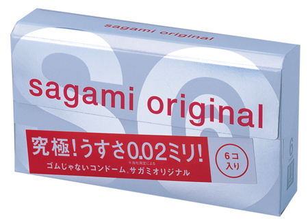 Ультратонкие презервативы Sagami Original - 6 шт. - Sagami - купить с доставкой в Серпухове