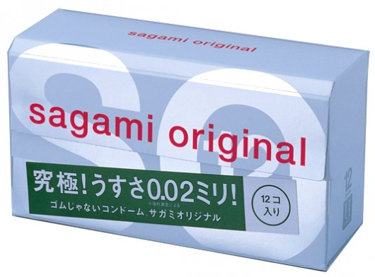 Ультратонкие презервативы Sagami Original - 12 шт. - Sagami - купить с доставкой в Серпухове