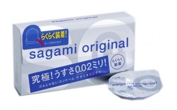 Ультратонкие презервативы Sagami Original QUICK - 6 шт. - Sagami - купить с доставкой в Серпухове