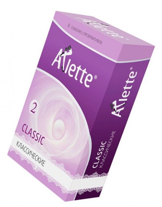 Классические презервативы Arlette Classic - 6 шт. - Arlette - купить с доставкой в Серпухове