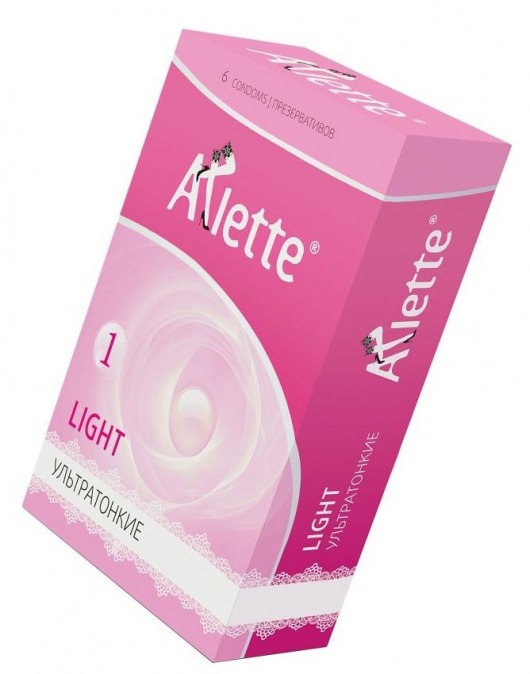 Ультратонкие презервативы Arlette Light - 6 шт. - Arlette - купить с доставкой в Серпухове