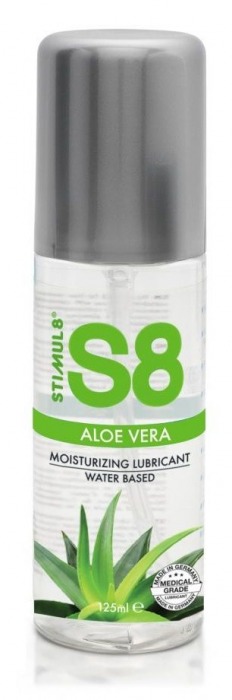 Лубрикант на водной основе S8 Aloe Vera Lube - 125 мл. - Stimul8 - купить с доставкой в Серпухове